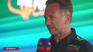 Christian Horner - Post Race Interviews - F1 Saudi Arabian 2023