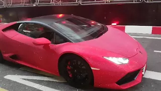 Lamborghini huracan with Swarovski crystal