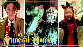 Blumberg Family Halloween Throwbacks! | We Bought a Funeral Home | discovery+