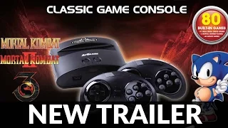 SEGA Mega Drive Wireless Mortal Kombat Edition (with 80 games) Trailer