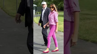 Melania Trump Casual Outfits/  First Lady Fashion Style Icon/ The Best Looks