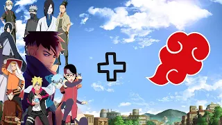 BORUTO CHARACTERS AKATSUKI MODE| NARUTOanime