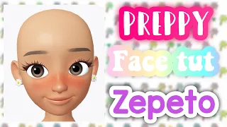 Preppy face tutorial *Zepeto* - sophxluvv ☺️💙