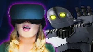 MEETING A BIG A** ROBOT IN VIRTUAL REALITY! | Lost | GitRad VR