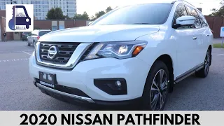 2020 Nissan Pathfinder Platinum 4x4 In Depth, Detailed Walk Around and Review