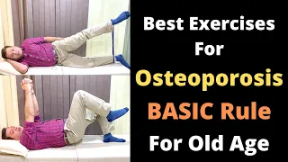 Osteoporosis Exercises, Weak Bones, Exercises for old people, Treatment of Osteoporosis