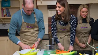 Prince William and Kate get hands-on in the kitchen during Ireland trip