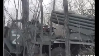 The Ukrainian Army captured another 122mm BM-21 "Grad" pattern MRL.