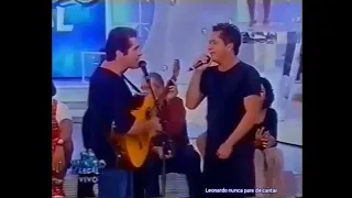 Domingo Legal: Daniel cantando ao lado do Leonardo