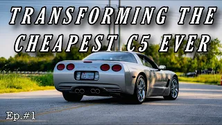 I JUST BOUGHT THE CHEAPEST C5 CORVETTE AVAILABLE. Building A C5 into a road course car?