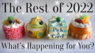 🤞🏻 What's Happening for You in the Rest of 2022 ⭐️ PICK A CARD! 😍 Psychic Tarot Reading 🦋