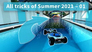 All tricks of Summer 2021 – 01 in TrackMania 2020
