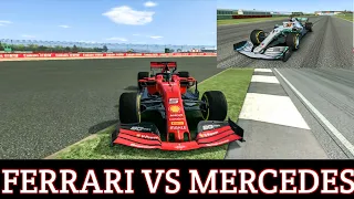 Ferrari vs Mercedes-Amg F1 at Silverstone~Real Racing 3