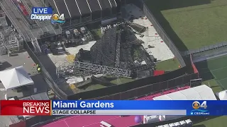 Stage Collapses In Miami Gardens
