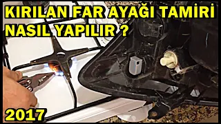 KIRILAN FAR AYAĞI TAMİRİ NASIL YAPILIR ?