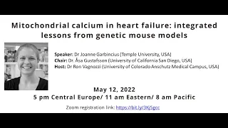 Dr  Joanne Garbincius - JMCC  ISHR Webinar