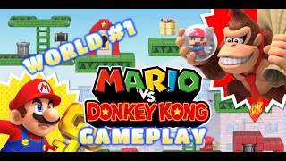 Mario vs. Donkey Kong - Gameplay World #1