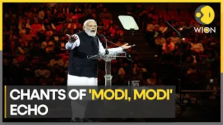 PM Modi's Inspiring Address to 20,000 Indian Diaspora in Sydney | Mega Event Highlights | WION
