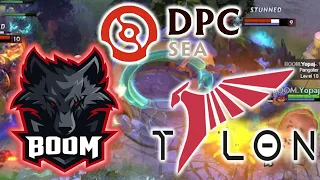 MUSHI POS 3 EUL PANGGO !!! BOOM ESPORTS vs TALON ESPORTS - DPC SEA 2023 TOUR 3 DIVISION 1 DOTA 2