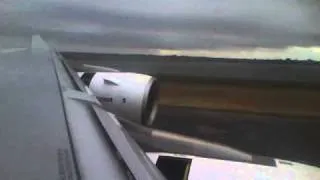 Iberia A340-600 landing at New York Kennedy