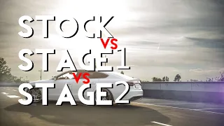 Audi a5 3.0tdi - Stock VS Stage 1 VS stage 2