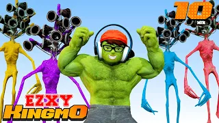 Superheros Nickhulk vs Team Siren Head - Scary Teacher 3D Movies Dance Compilation