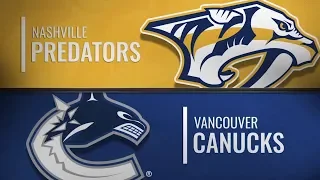 Nashville Predators vs Vancouver Canucks | Dec.06, 2018 NHL | Game Highlights | Обзор матча