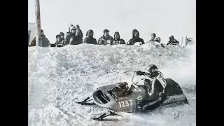 vintage snowmobile 8mm film