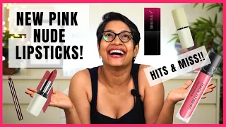 New Nude Pink Lipsticks | Swiss Beauty, Plum, Colorbar, Asa |#AparnasFAB5 | JoyGeeks
