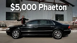 Bought a Cheap VW Phaeton - Big Sedan Challenge | Everyday Driver