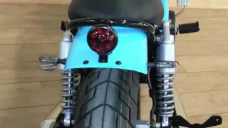 ICONE MOTORCYCLE -  Bleu et Orange