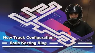 First Session on the new Configuration 4 - Sofia Karting Ring - 6. 1. 2023