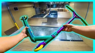 Testing NEW $10 ENVY Scooter at Skatepark!