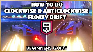 Asphalt 9 | How to do Floaty drift | Clockwise & Anticlockwise Floaty Drift | Beginners Guide