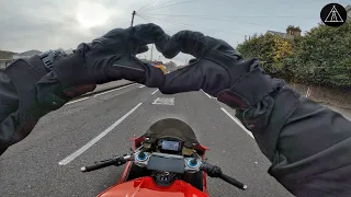 Ducati 1199 Panigale S POV Ride In 4K