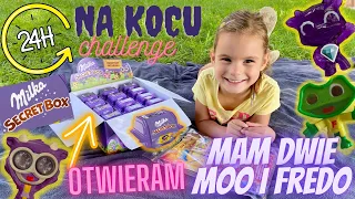 24h na kocu😱 Otwieram Milka Secret Box💜🐮 Co mi się trafi?🤩🔥 Challenge🌸