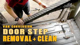 Sliding Door Side Step Removal on Sprinter/Crafter