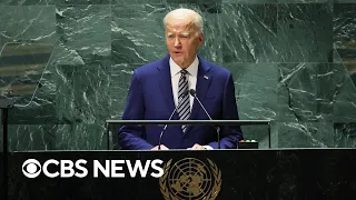 President Biden addresses U.N. General Assembly in New York | full video