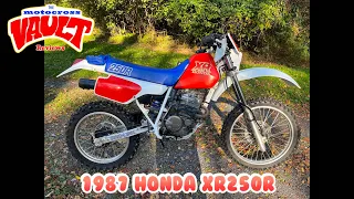 1987 Honda XR250R First Ride