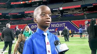 Super Bowl: 11-year-old reporter whiz Jeremiah Fennell picks 49ers to win