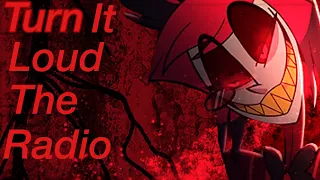 Alastor The Radio Demon || Turn it loud the radio edit with lyrics || #Alastor #HazbinHotel