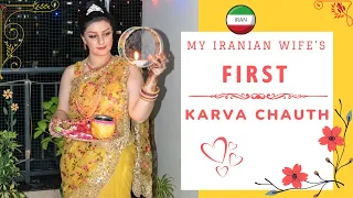 Our First Karva Chauth | Celebrating The Auspicious Occasion | International Couple