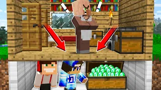 GPLAY TROLLUJE OSADNIKÓW ZA POMOCĄ SEKRETNYCH TUNELI Z LAKIM W MINECRAFT?!