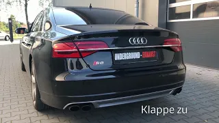 Underground Exhaust Audi S8 4h Stage 3 Sound Klappenauspuff V8T