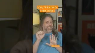 Andy says take the stick out of your butt - enjoy the #movie! #kingsolomonsmine  #reelshame #shorts