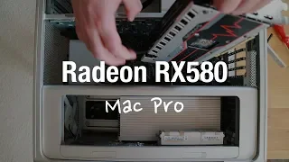 Mac Pro 4.1 und 5.1 mit Grafikkarte für Mojave aufrüsten (Sapphire Pulse Radeon RX580)