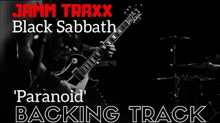 Black Sabbath  Paranoid  Backing Track. Jam With Metal Riff Master Tony Iommi's Palm Muted Classic!