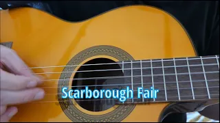 Scarborough Fair cover on Classical Guitar and Korg Pa1000