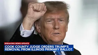 Illinois judge rules Trump should be removed from ballot, SCOTUS likely to decide