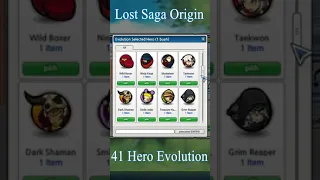 Lost Saga Origin - All Hero Evolution  #lostsaga #shorts #shortsvideo #shortsyoutube